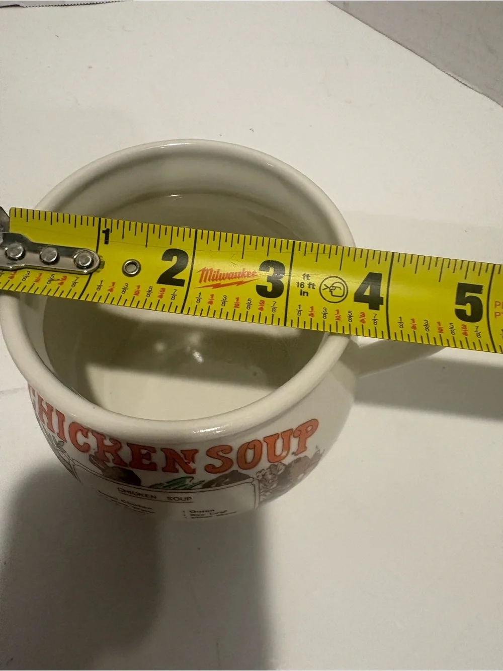 Chicken Soup Ceramic Soup Mug